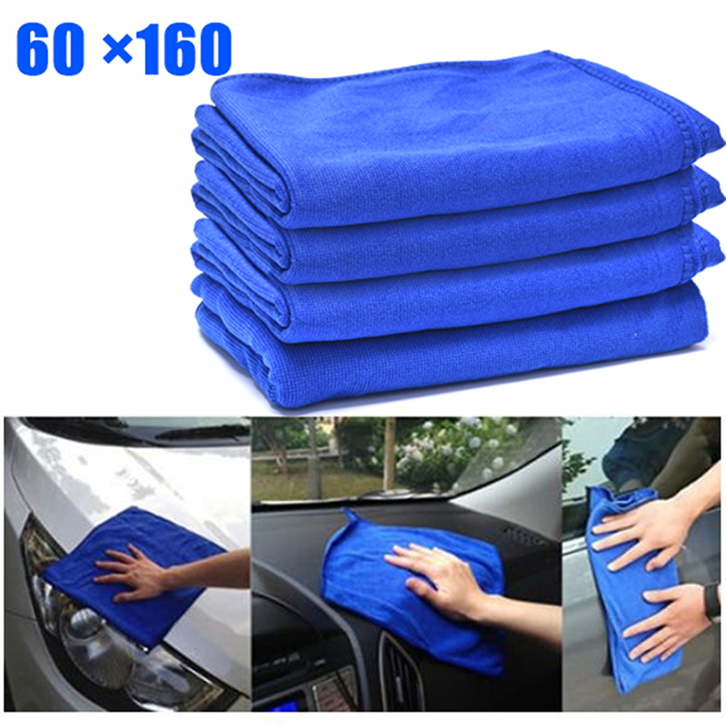 Microfiber Towel Detailing - マイクロファイバーカーデタンテールドライタオル、ソフト自動手ぬぐい、乾燥、60x160cm