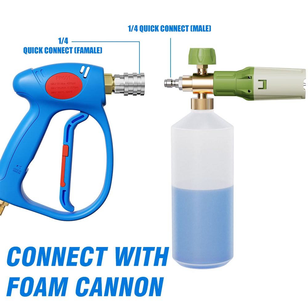 アルミフォームガンランスフォームキャノン洗車フォームメーカー - Pressure Washer Foam Gun のレビューと価格