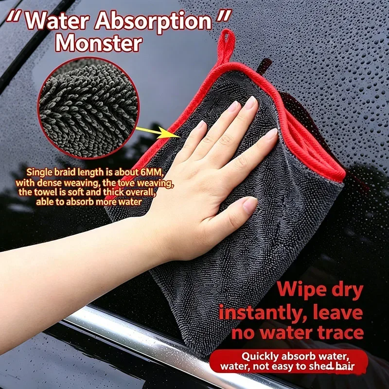 500GSM超吸収性カータオル マイクロファイバー乾燥タオル - Microfiber Towel Detailing のレビューと価格