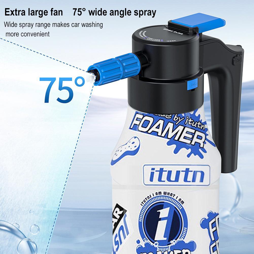 電動フォームスプレーヤー 車用洗車プロ スノーフォームキャノ - Pressure Washer Foam Gun のレビューと価格