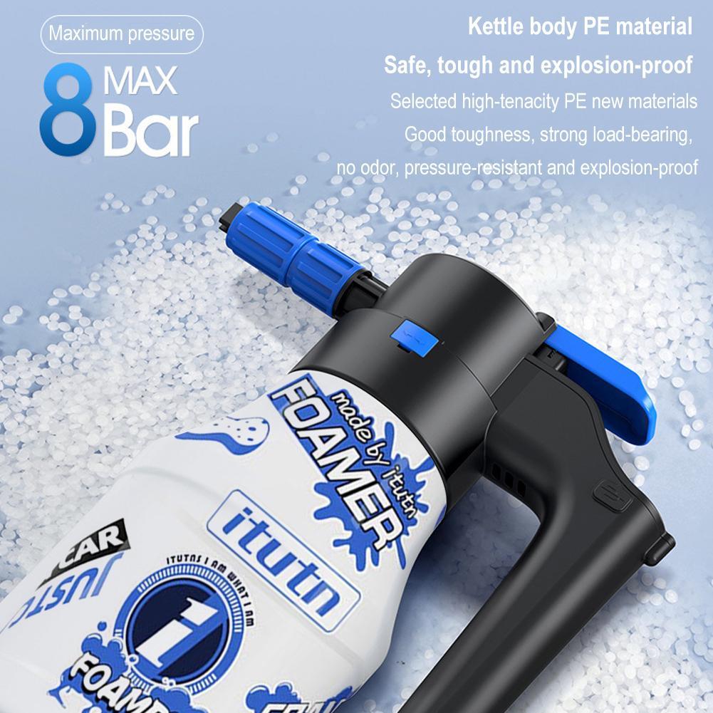 電動フォームスプレーヤー 車用洗車プロ スノーフォームキャノ - Pressure Washer Foam Gun のレビューと価格