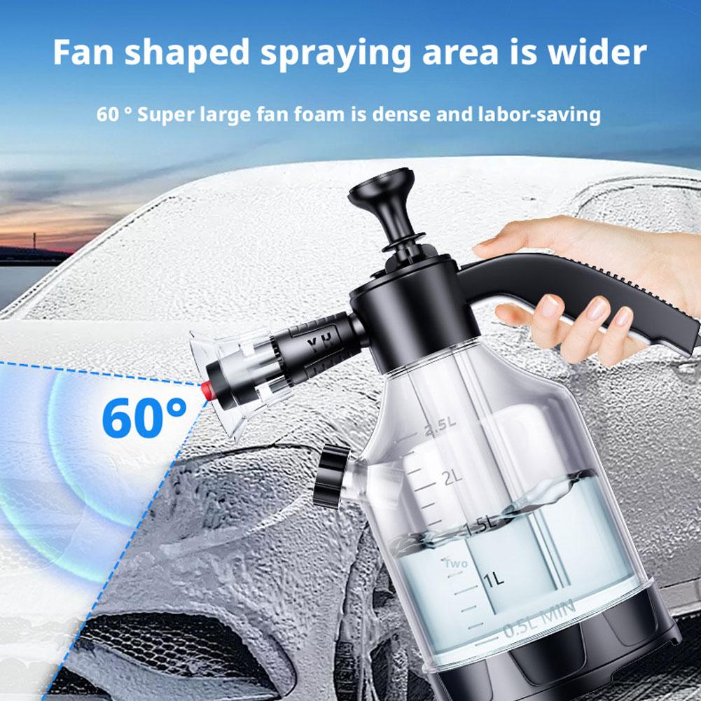 3Lハンドポンプ式フォームスプレーヤー、3種類のノズル付き、 - Foam Cannon Car Wash のレビューと価格