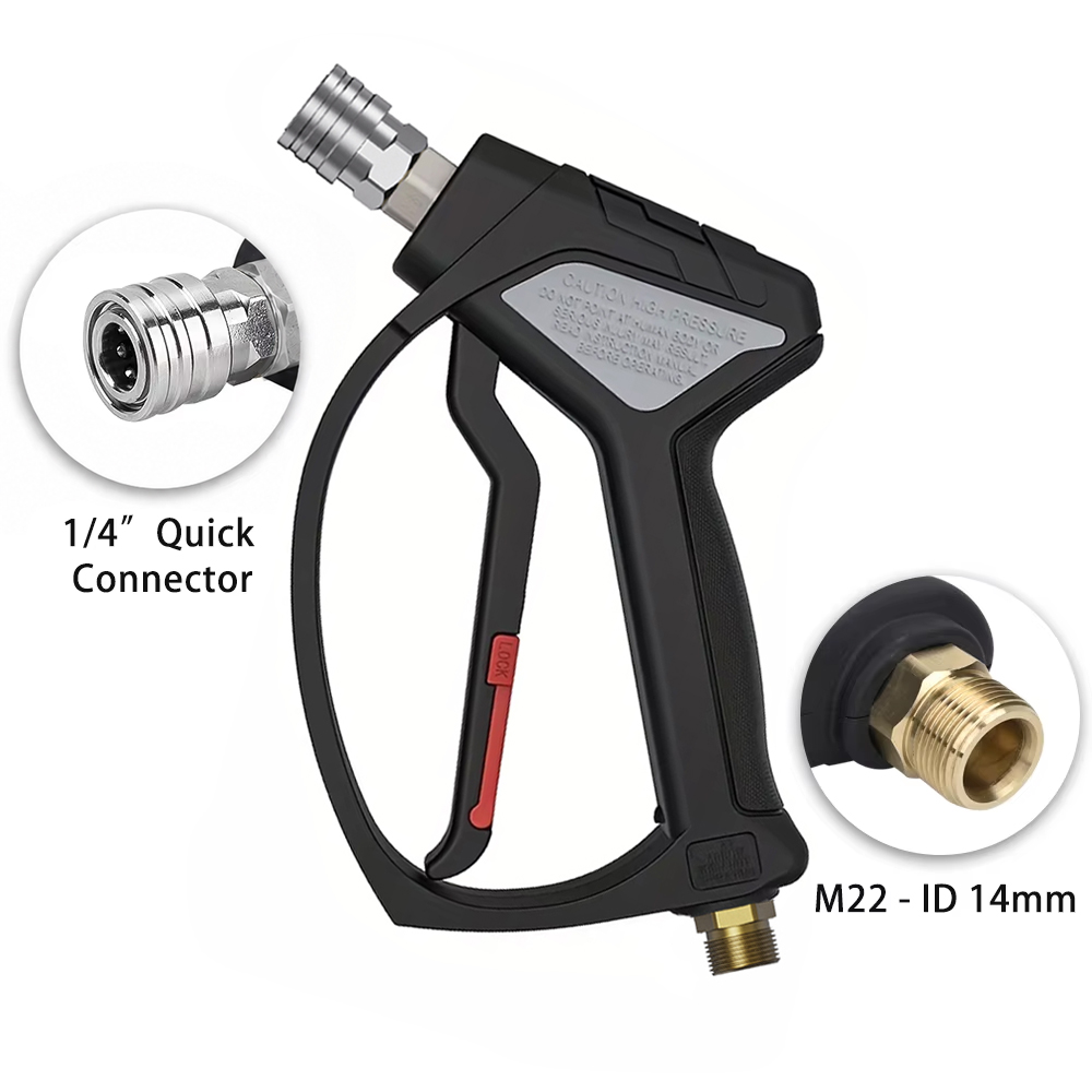 交換用高圧ショートウォッシャーガン SG28。 M22 スイ - Foam Cannon Car Wash のレビューと価格