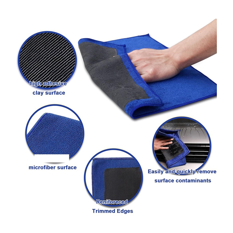 マイクロファイバークレイタオル,高品質,車のディテール,日曜 - Microfiber Towel Detailing のレビューと価格